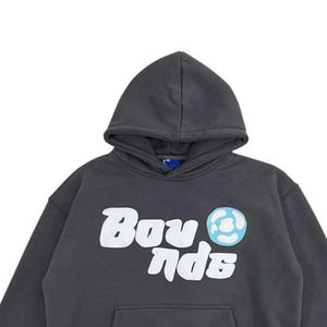 เสื้อฮู้ดพิมพ์ลายพัฟมีสไตล์สตรีทแวร์ผลิตตามสั่ง | เสื้อสเวตเตอร์ขนแกะเนื้อนุ่มใส่ได้ทั้งชายและหญิงเสื้อสวมหัวแฟชั่นในเมือง - Product Image 4