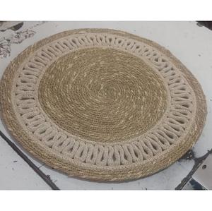 Set de table rustique fait main en jute naturelle tressée et coton pour la maison, la cuisine, le café, l'hôtel, en provenance d'Inde - Product Image 4