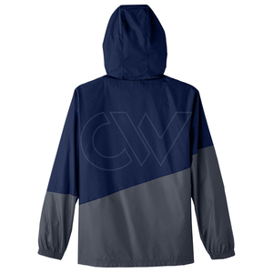 Chaqueta cortavientos de diseño personalizado Chaqueta cortavientos de color sólido Chaqueta cortavientos de calle - Product Image 2