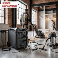 Generador Portátil de Alta Resistencia BP360C de 3600W, Estación de Energía LiFePO4 con Protección IP66 a Prueba de Agua para Obras de Construcción y Emergencias