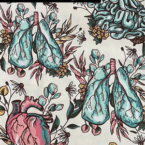 New Trending Popular Cute Cartoon Character Nursing <b>Hats</b> Chic & Stylish Cotton Scrub Cap with <b>Satin</b> <b>Lined</b> - Product Image 6