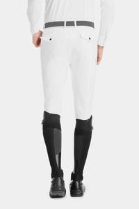 Pantalones de equitación para hombre con tejido elástico transpirable ajustado atlético y costuras reforzadas de la mejor calidad - Product Image 5