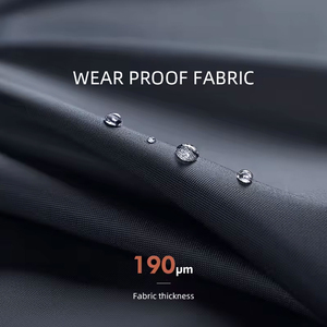 Chaqueta Impermeable de Lona Premium para Hombre, Transpirable, Ecológica, Estilo Urbano para Invierno, con Capucha y Cremallera Completa, Diseño con Letras - Product Image 4