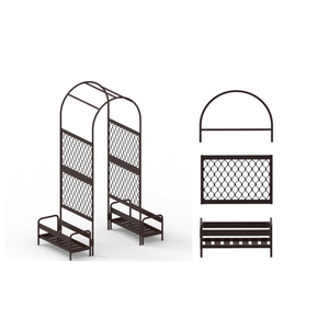 Arche de jardin en aluminium revêtue de poudre - Product Image 3