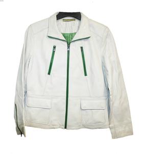 Custom Winter Women's Vintage Genuine Leather Dyed Bomber Jacket with Embroidery Windproof Breathable Outdoor Pakistan Origin - Product Image 1