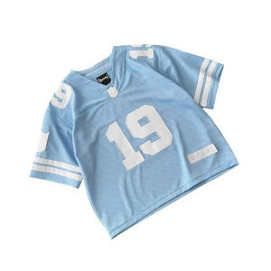 Maillot de football américain en tissu polyester à séchage rapide maillot de football unisexe maille France maillots de football pour homme - Product Image 2