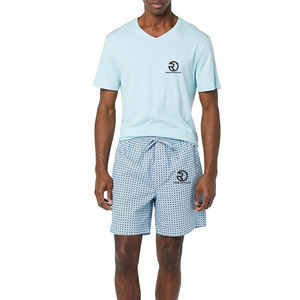 Custom Two Piece Plain T <b>Shirts</b> Graphic Cotton <b>Short</b> <b>Set</b> Summer Men Clothing 2 Piece Plain <b>Shirt</b> and Graphic <b>Shorts</b> <b>Set</b> for Men - Product Image 1