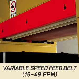 Lijadora de Banda de 43 Pulgadas de Ancho, 25 HP, 230/460V, Trifásica, para Lijar Madera y Metal, Uso Industrial y Bricolaje, Aplicación Automotriz, Voltaje Nominal de 220V - Product Image 6