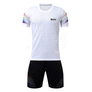 Uniforme de Fútbol OEM de Manga Corta, Transpirable y de Alta Calidad para Entrenamiento - Product Image 1