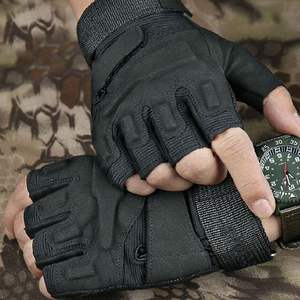 Gants de moto à demi-doigts pour usage quotidien, unisexe, avec logo personnalisé - Product Image 3