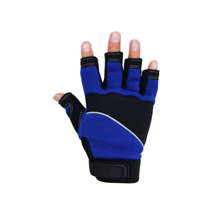DIANOVA gants d'agriculture en cuir néoprène bracelet réglable respirant évacuation de l'humidité gants de sécurité personnalisés durables - Product Image 2