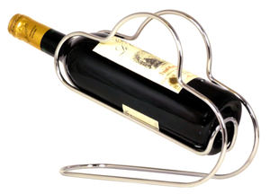 Sculpture en métal dernier porte-vin de haute qualité, support élégant pour la maison, les Bars d'hôtel, utilisation en gros - Product Image 6