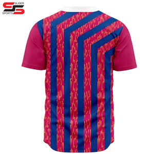 Venta caliente de encargo del béisbol Jersey de los hombres de manga corta baratos uniformes deportivos camisetas personalizadas - Product Image 2