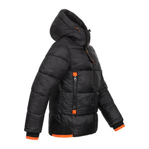 Modern Fit Adjustable Hood Quilted Elastic Cuffs Puffer Zipper <b>Jacket</b> For <b>Men</b> Trending <b>Lightweight</b> Winterwear Apparel <b>Jacket</b> - Product Image 5