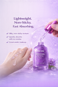 Sérum hydratant anti-âge au Bakuchiol en marque propre, liquide OEM ODM, soins de la peau coréens pour le visage et les peaux sensibles - Product Image 6