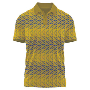Polos de hombre de poliéster 100% con logotipo personalizado, manga corta de alta calidad, diseño con estampado liso, precios bajos de VN - Product Image 5