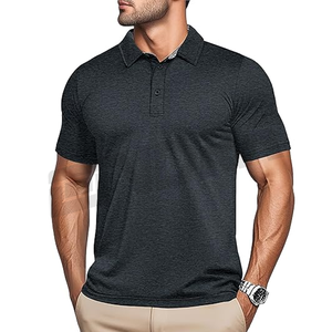 Polo décontracté pour hommes, polo sportif coloré, tissu doux, coupe confortable, polo respirant à manches courtes pour un usage quotidien - Product Image 2