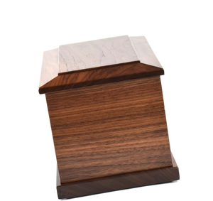 Handcrafted Mango Wood Cremation Urn Lichtenberg Fractal Design Memorial <b>Keepsake</b> <b>Box</b> Decorative Cremation Urn for Ashes - Product Image 4