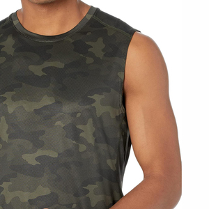 Camiseta sin Mangas de Secado Rápido de Alta Calidad al por Mayor OEM, Camiseta sin Mangas para Hombre para Entrenamiento a Bajo Precio - Product Image 6