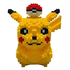 For Pokemon <b>Pikachu</b> Nano Bricks Block Set ABS Plastic DIY Cartoona Model Toy Educational Toy for <b>Gift</b> <b>Pikachu</b> Figurine - Product Image 1