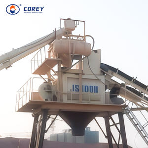 Planta de Hormigón Prefabricado Duradera de 60m³/h con Control Totalmente Automático, Mezcladora JS1000, Estación de Mezcla de Hormigón - Product Image 6