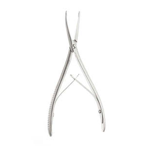 Rongeur osseux Beyer, forceps chirurgical à double ressort, finition polie, acier, utilisation manuelle, hôpital, certifié CE, classe I - Product Image 1