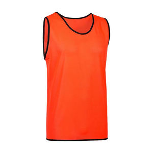 High Quality Customizable Logo Printed Breathable Polyester/Mesh Soccer Training <b>Bibs</b> Tops for Unisex <b>Adults</b> Made in Pakistan - Product Image 1