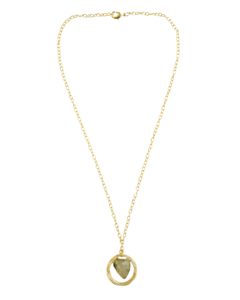 Collier Pendentif Minimaliste Finition Antique Fait Main Bijoux Unisexe Tendance Prêt à Expédier Vente en Gros - Product Image 4