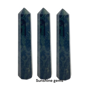 Vente en gros pierre naturelle Agate polie d'obélisque en cristal de jaspe Kambaba pour l'équilibre énergétique et la décoration intérieure de style amoureux - Product Image 6