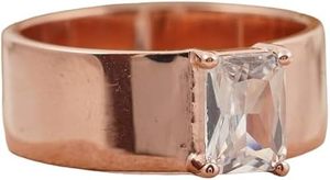 แหวนผู้หญิงธรรมชาติสีขาวบุษราคัมพลอยเกิดใหม่หินหมั้นคริสต์มาสทำด้วยมือเครื่องประดับ925แหวนเงินสเตอร์ลิง - Product Image 3