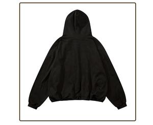 Vente en gros de sweats à capuche pour hommes pour adultes, grandes tailles, sweats à capuche de couleur unie vintage pour hommes - Product Image 6