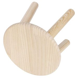 Taburete de madera antideslizante moderno multiusos con diseño personalizado para baño al aire libre y uso en apartamentos - Product Image 3