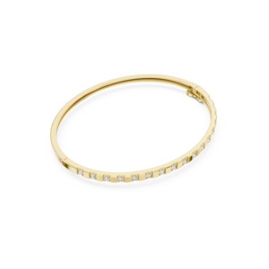 Bracelet tennis Pacho 0,51 TCW en moissanite taille brillant, plaqué rhodium, argent sterling 925, certifié GRA, serti à griffes, luxe nuptial - Product Image 5