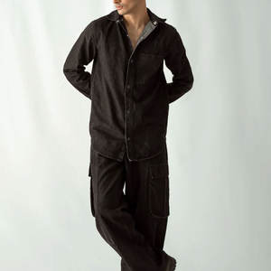 Camisa Vaquera Casual para Hombre en Color Personalizado - Nuevo Modelo de Alta Venta 100% Algodón de Alta Calidad - Product Image 2