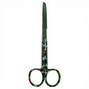 Ciseaux d'exploitation Motif Impression Poignée En Acier Inoxydable Bandage Pansement Ciseaux Medic Instruments Soins Infirmiers Étudiant Utiliser Trauma - Product Image 1