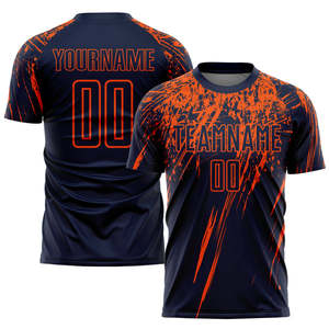 Camiseta de fútbol atlética Premium, uniforme de fútbol de secado rápido, ajuste personalizado para competiciones de clubes, entrenamiento y práctica diarios - Product Image 3
