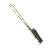 Brosse à gratter en fil d'acier industriel de haute qualité, durable, pour le polissage et le nettoyage agressif des surfaces métalliques dures