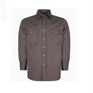 Chemise de travail de sécurité en gros, deux tons, bande réfléchissante, haute qualité, pour hommes, 100% polyester, séchage rapide, respirante, anti-UV - Product Image 6