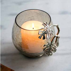 Bougeoir de table dernier modèle avec verre votif pour décorations de mariage Bougeoir pilier en aluminium de haute qualité - Product Image 5