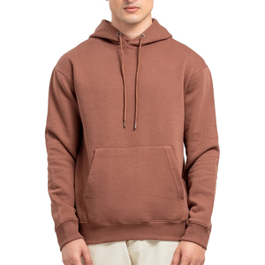 Sudadera con Capucha Corta de Algodón y Poliéster Premium para Hombre, Corte Regular, Estilo Deportivo, Color Liso, con Logotipo Personalizado, Teñido Liso, Venta al por Mayor - Product Image 1