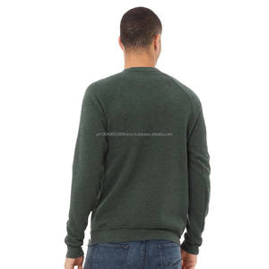 Unisex <b>Sponge</b> Fleece Crewneck Raglan Sweatshirt Solid 3XL - Product Image 3