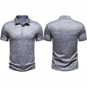 Polo de la mejor calidad para hombre, Camiseta deportiva de diseño liso para hombre, Polo de talla grande, Polo transpirable para hombre - Product Image 6