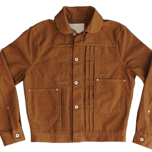 Man <b>Jackets</b> 100% Cotton Canvas Workwear <b>Jacket</b> with Custom Logo Fashionable Canvas Men's <b>Jackets</b> - Product Image 1