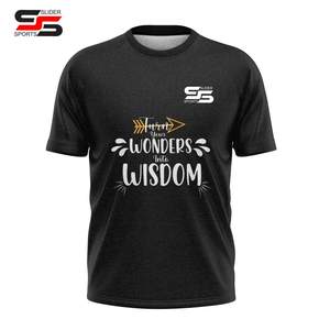 Street wear tshirt Épaules tombantes sur mesure t-shirts haut en jersey - Product Image 2