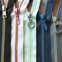 NOUVEAU Fermetures éclair robustes à glissière double en résine invisible, couleur personnalisée, verrouillage automatique, à extrémité ouverte, pour tentes, direct usine, OEM