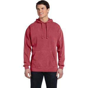 Alta calidad logotipo personalizado Essentials 350 gramos 100% algodón invierno peso pesado de talla grande sudaderas con capucha para hombre con bolsillo - Product Image 6