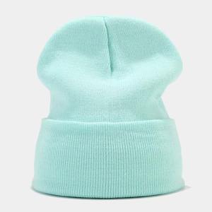 Premium Knit Slouchy Beanie-Sombrero de invierno térmico unisex de color sólido para Arctic Cold, gorra gruesa de calavera para exteriores, ropa de calle - Product Image 1