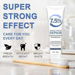 Pasta Dental Reparadora de Dientes con 7.5% de nHAP, Hidroxiapatita, Blanqueadora, Protección para Dientes Sensibles, Aliento Fresco, 120g - Product Image 2