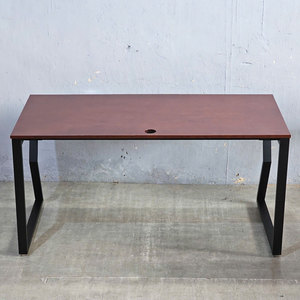 MConcept HBMC005 140x70cm Modern Minimalist Sit <b>Stand</b> <b>Desk</b> Office Furniture with Assembled Iron Legs for Bedroom Use - Product Image 5