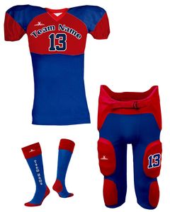 High Quality Custom 7 on 7 7V7 Football <b>Shirts</b> High Quality Sublimated <b>Compression</b> Uniforms with Number Pattern - Product Image 1